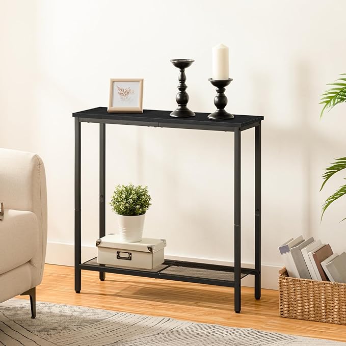HOOBRO 29.5" Narrow Console Table, Small Entryway Table - Image 8