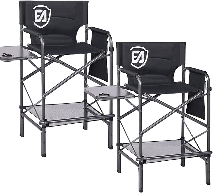 EVER ADVANCED 2 Piece 30.7" Seat Height Directors Chairs by EVERADVANCED