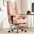 Big and Tall Office Chair 400lbs Wide Seat, Leather High Back Executive Office by EXCEBETOFFICECHAIR