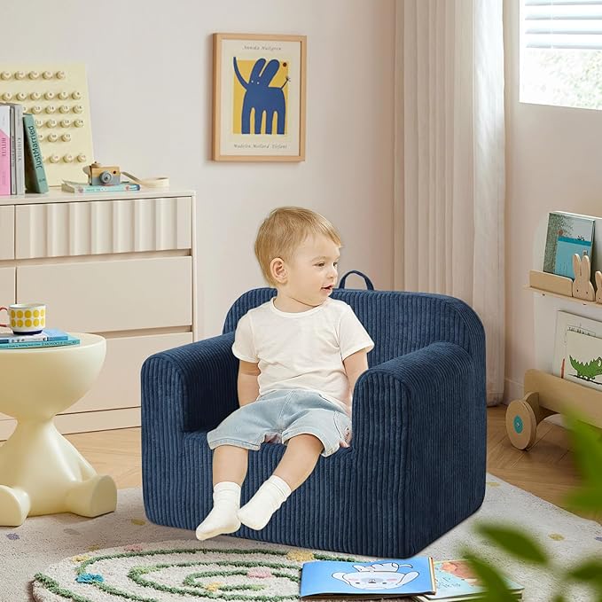 Getifun Foam Kids Sofa, Comfy Toddler Couch, Soft Toddler Armchair - Image 2