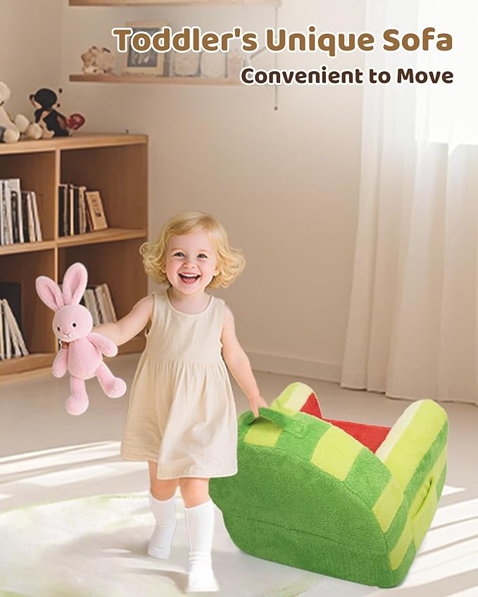 Toddler Chair, Comfy Foam Kids Couch - Image 4