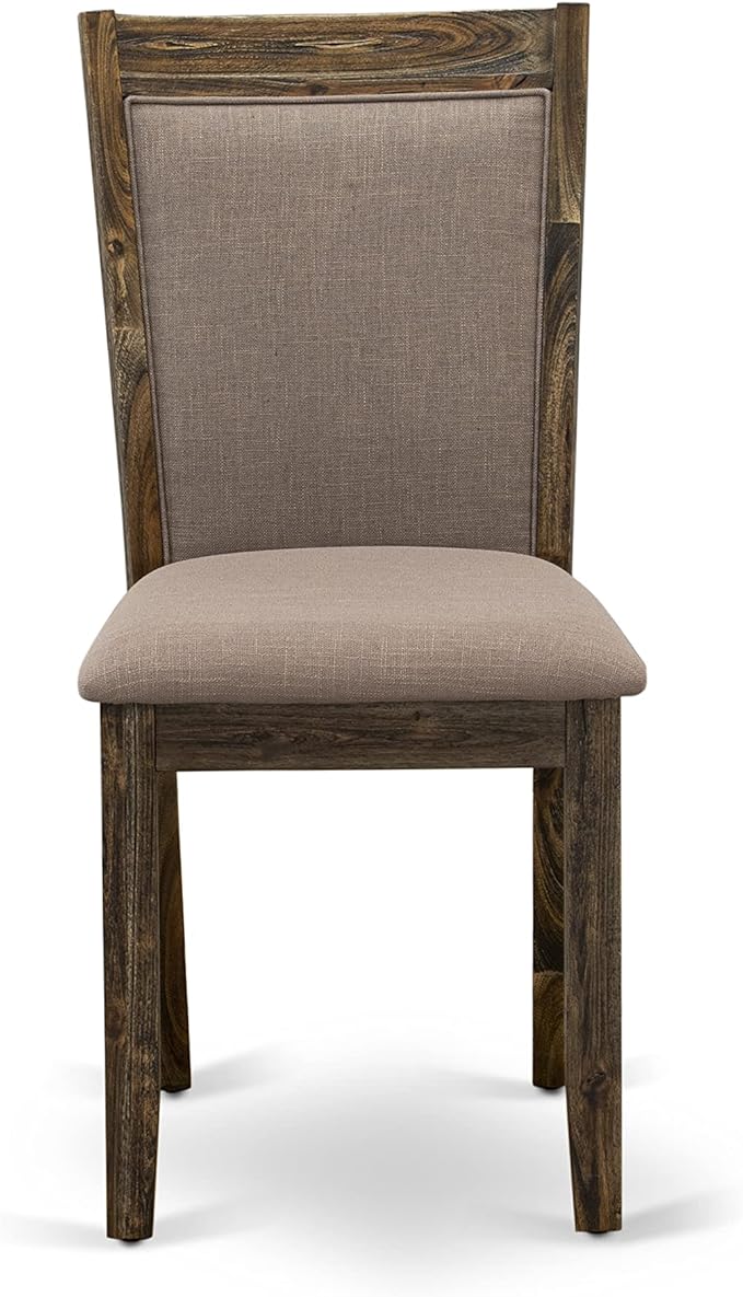 East West Furniture X727MZ748-9 9 Piece Dining Table Set Includes a Rectangle - Image 9