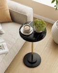 Round Side Table, Small Drink Table by Aienvey