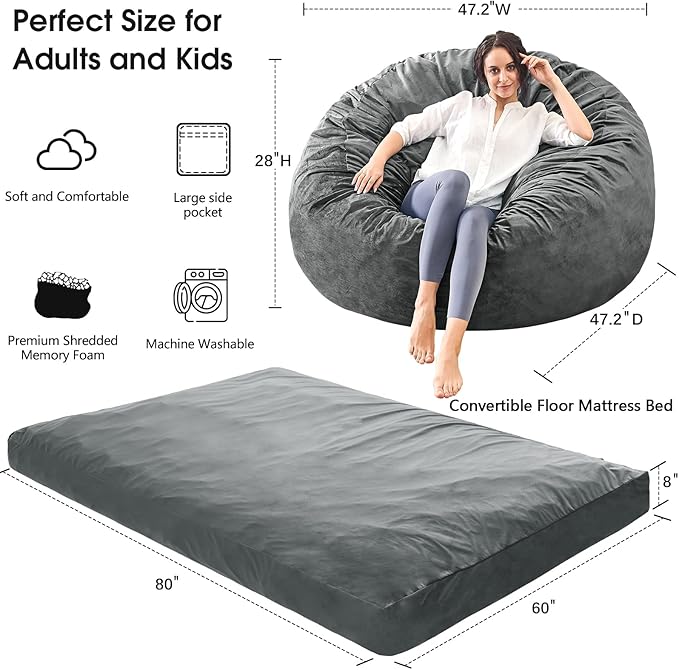 Bean Bag Chairs for Adults - Image 3