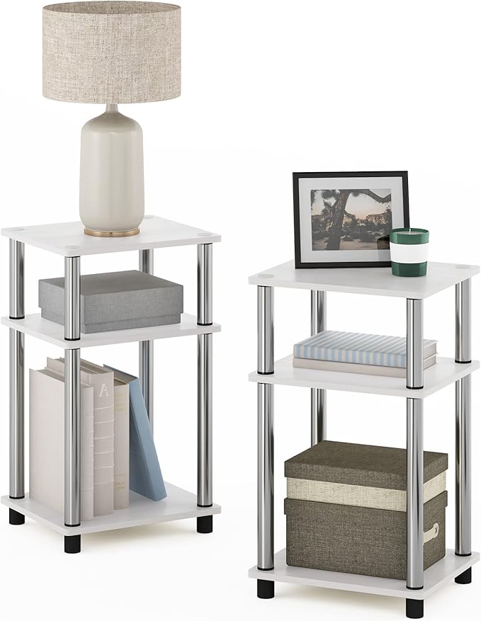 Furinno Simplistic End Side Night Stand/Bedside Table by Furinno-FitsYourSpaceFitsYourBudget