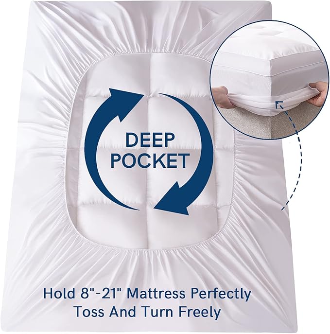 ELEMUSE RV Short Queen Mattress Topper - Image 3