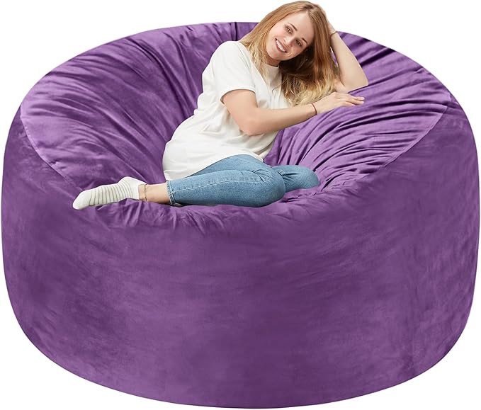 Homguava 6 FT Bean Bag Chair: 6' Bean Bags by Homguava
