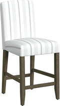 HomePop Curved Back 24" Barstool by HomePop