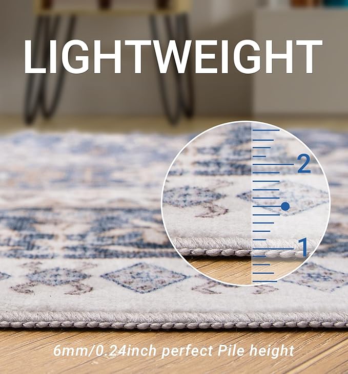 zesthome Washable Runner Rug 2.5x16 - Image 4
