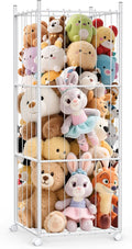 GoKEDA Stuffed Animal Storage, Extra Large Metal Stuffed Animals Storage Tower by Unknown