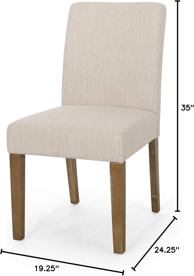 Christopher Knight Home Kuna Contemporary Upholstered Dining Chair - Image 12