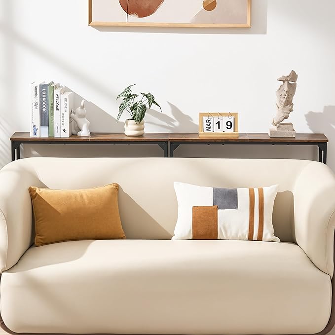 Console Table, Narrow Entryway Table, Thin Sofa Table, Behind Couch Table - Image 7