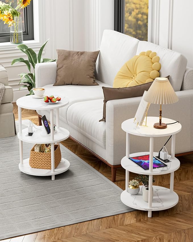 Small Round End Table - Image 6