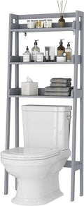 UTEX Over Toilet Bathroom Organizer, 3-Tier Above Toilet Storage Shelf Rack by UTEX
