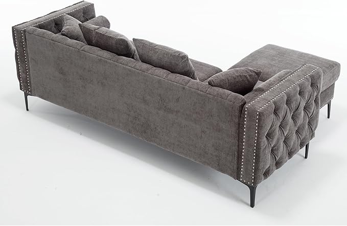 Ball & Cast 85" L Shaped Sectional Sofa - Image 3