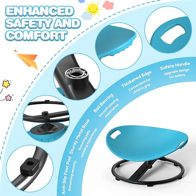 Spinning Chair for Autistic Kids - Image 6