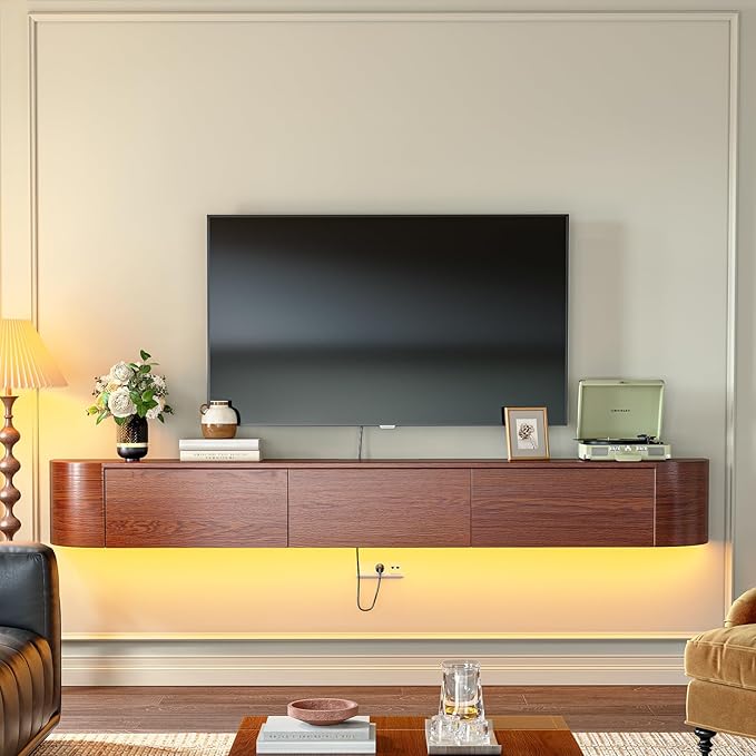 Fully Assembled Floating TV Stand - Image 3