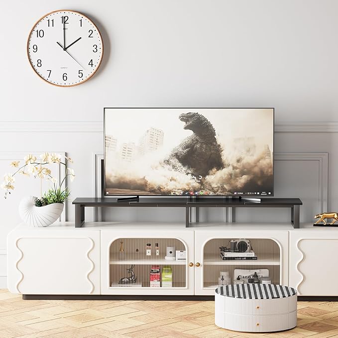 59" Large TV Riser Stand for 32-75 Inch TV, TV Shelf - Image 8