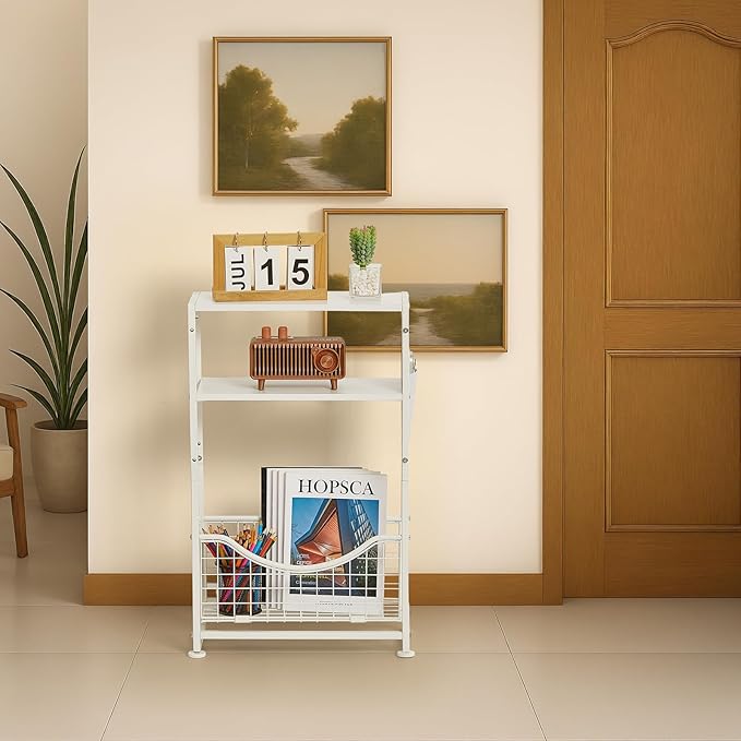 Narrow Side Table, Skinny Small End Tables - Image 6