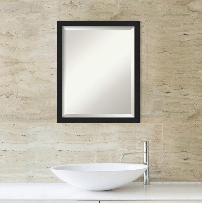 Amanti Art Black Bathroom Mirror - Image 6