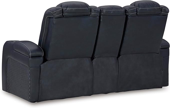 Signature Design by Ashley Fyne-Dyme Contemporary Power Reclining Loveseat - Image 11