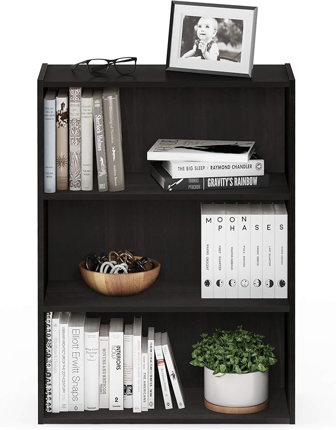 Furinno Pasir 3-Tier Open Shelf Bookcase - Image 4