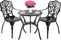 Bistro Set 3 Piece Outdoor, Bistro Table and Chairs Set of 2, All Weather Patio by Withniture