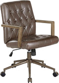 OSP Home Furnishings Waltham Adjustable Height and Tilt, Swivel Home Office by OSPHomeFurnishings