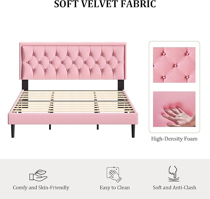 King Size Platform Bed Frame - Image 3