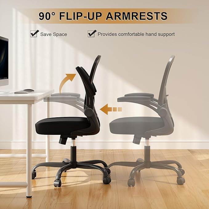Office Chair, Ergonomic Desk Chairs 330LBS Capacity High Back Mesh Computer - Image 5
