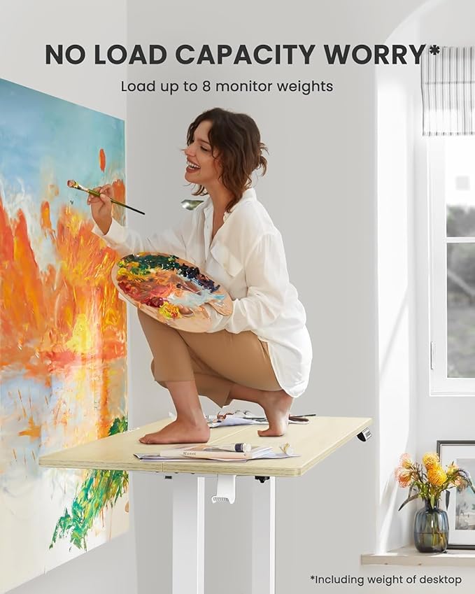 ErGear Height Adjustable Electric Standing Desk, 71 x 30 Inches Sit Stand up - Image 5