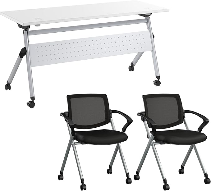 Bush Business Furniture Folding Training Table Set - Image 2