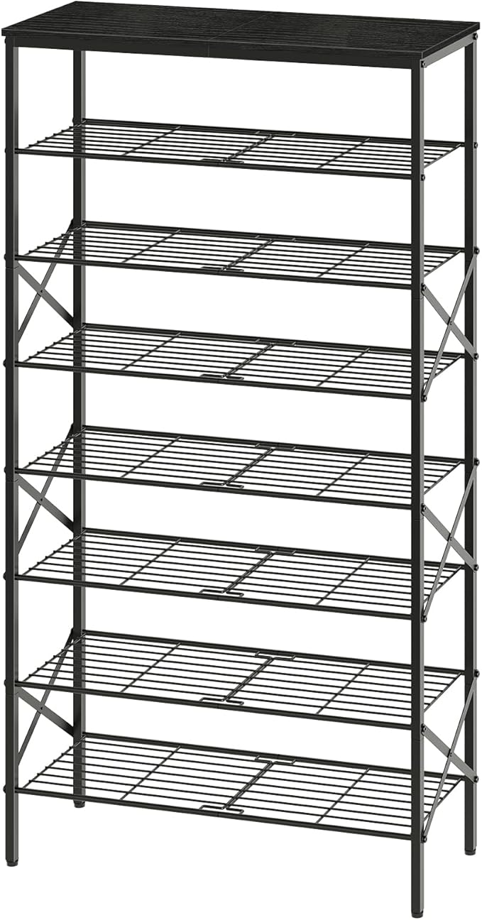 8 Tier Shoe Rack, Large Capacity Shoe Storage Organizer Holds 32 Pairs by Yatiney