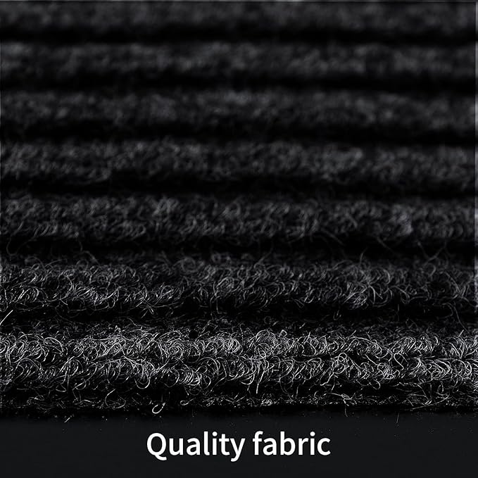 TANYOYO 4' X 6' Commercial Grade Door Floor Mat Brush Step Entrance Mat Vinyl - Image 4