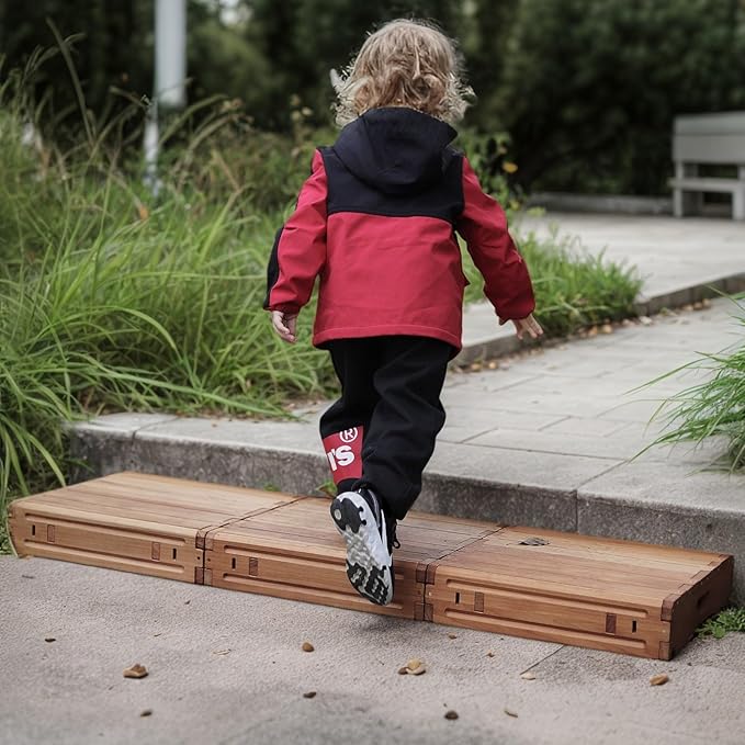 Wooden Platform 3.7" Height.One Step Stool Larger 31.5" - Image 9