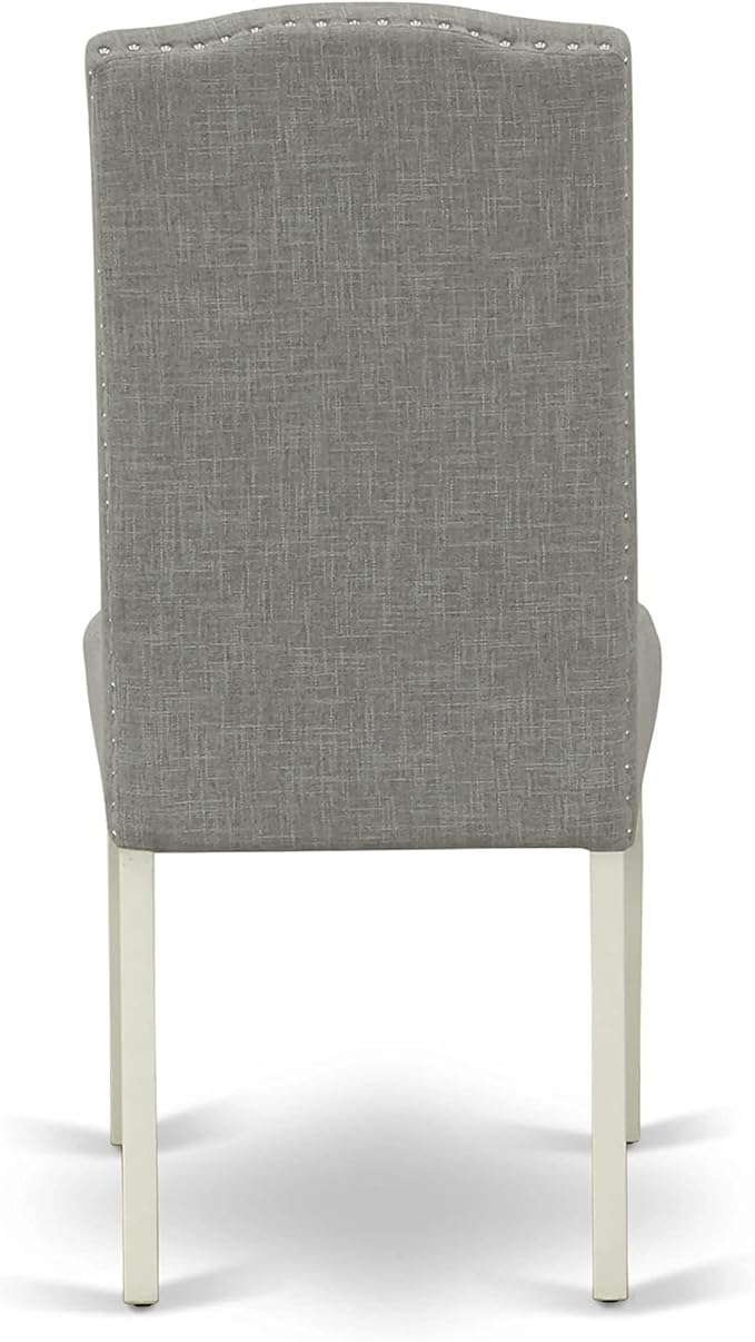 East West Furniture X077EN206-7 7 Piece Modern Dining Table Set Consist of a - Image 11
