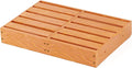 Wooden Step Stool, Durable Pine Wood Platform 23.6" x 15.9", 3.5" High by DMTVAL