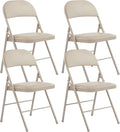 HealSmart 4 Pcs Folding Chairs by HealSmart