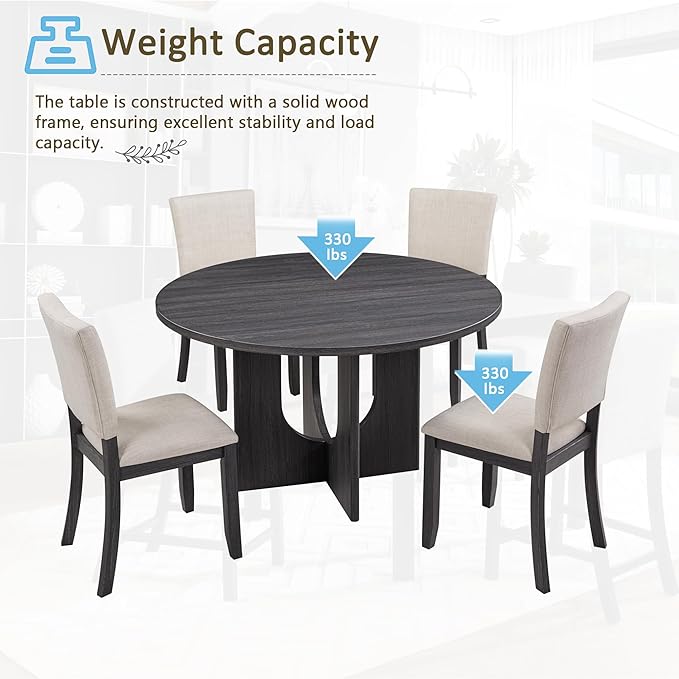 Ball & Cast 5 Piece Dining Table Set - Image 9