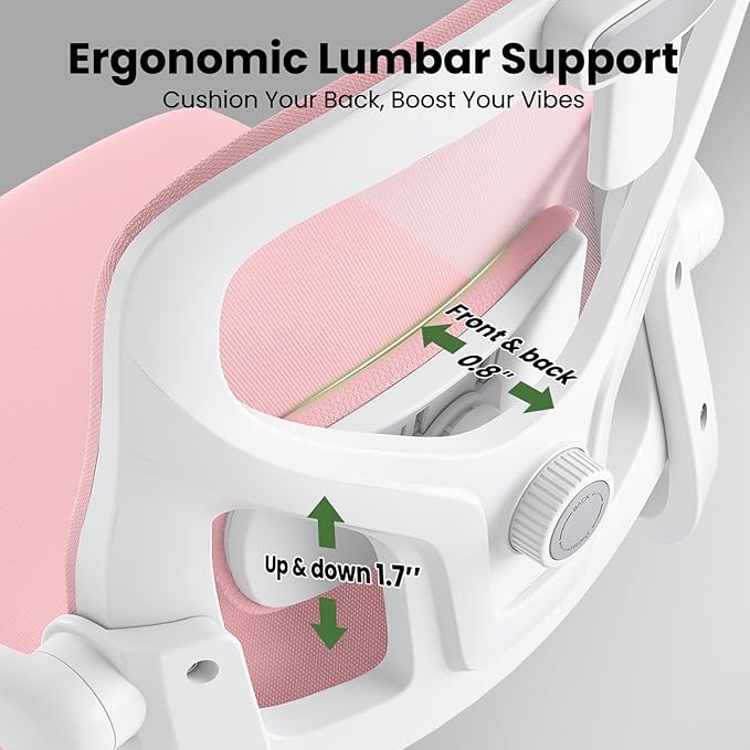 Ergonomic Office Chair, Comfy Home Office Chair High Back Computer Chair - Image 5