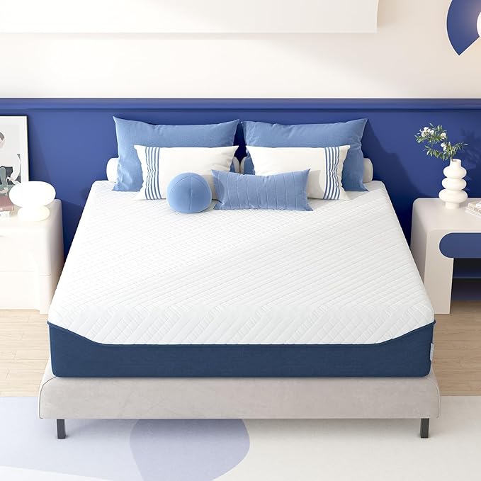 SDHYL King Mattress, 10 Inch Gel Infused Memory Foam Mattress by SDHYLLoveYourHouseMore