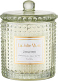 LA JOLIE MUSE Citrus Mint Candle, Summer Candles by LaJol%C3%ADeMuse