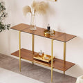 Extra Large Glass Console Table by LumFurn