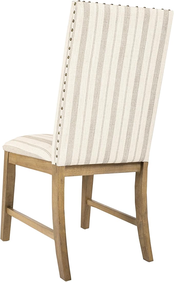 HomePop Upholstered Wood Apron Dining Chair - Image 6