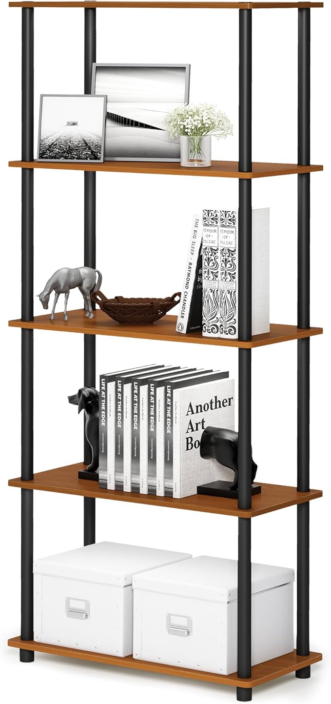 Furinno Turn-N-Tube 5-Tier Multipurpose Shelf / Display Rack / Storage Shelf / - Image 5
