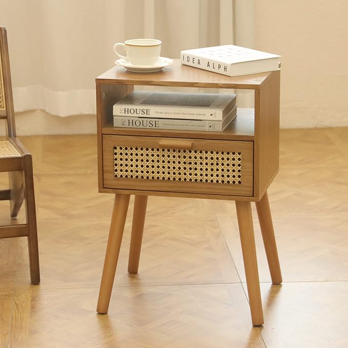 MaxSmeo Mid Century Modern Nightstand - Image 2