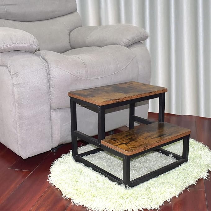 Step Stool, Round Corner Bed Step Stools - Image 2