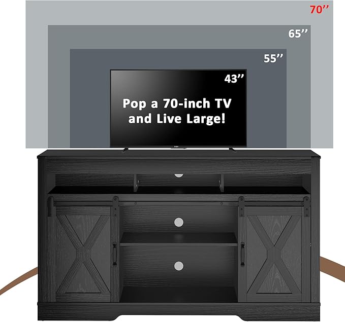 RoyalCraft Farmhouse TV Stand - Image 9