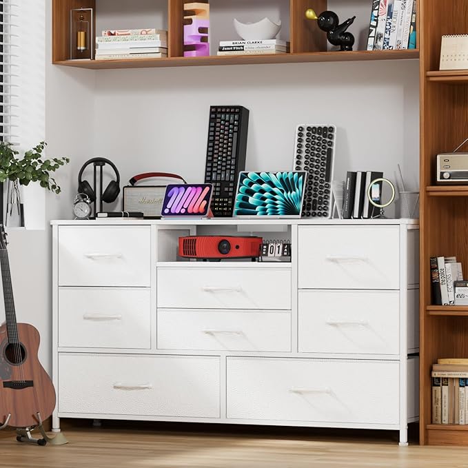 Furnulem Dresser for Bedroom, Wide Chest - Image 2