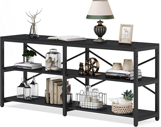 Tribesigns 70.9 Inch Extra Long Console Table, Modern Sofa Table Behind Couch - Image 9